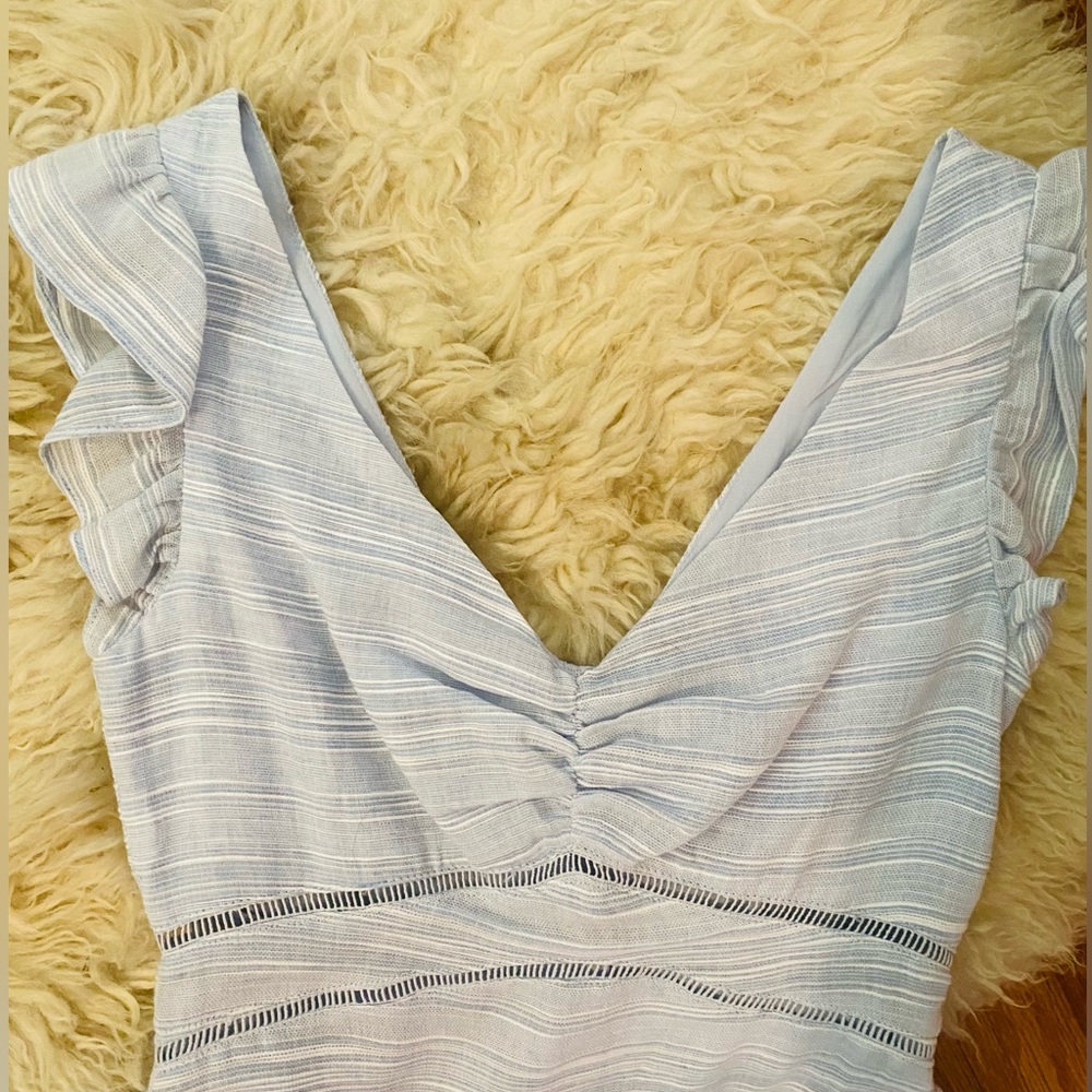 Spring Mini Dress, small, light blue - Picture 3 of 4